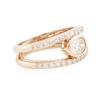 Image 2 : 14KT Rose Gold 0.96 ctw Diamond Ring