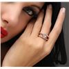 Image 4 : 14KT Rose Gold 0.96 ctw Diamond Ring