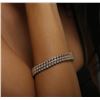 Image 2 : 14KT Three-Tone Gold 6.54 ctw Diamond Bracelet