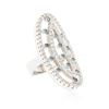 Image 4 : 14KT White Gold 1.49 ctw Diamond Ring