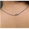 Image 6 : 18KT White Gold 6.12 ctw Diamond Necklace