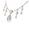Image 7 : 18KT White Gold 6.12 ctw Diamond Necklace
