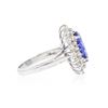 Image 6 : 14KT White Gold 4.02 ctw Tanzanite and Diamond Ring