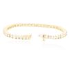Image 5 : 14KT Yellow Gold 7.83 ctw Diamond Tennis Bracelet