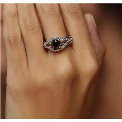 14KT White Gold 1.54 ctw Diamond Ring