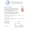 Image 7 : 14KT Rose Gold GIA Certified 32.00 ctw Morganite and Diamond Pendant With Chain