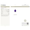 Image 8 : 14KT Yellow Gold 16.75 ctw GIA Certified Tanzanite and Diamond Ring