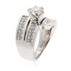 Image 5 : 18KT White Gold 2.26 ctw Diamond Ring