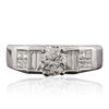 Image 1 : 18KT White Gold 2.61 ctw Diamond Ring