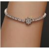 Image 6 : 18KT White Gold 2.55 ctw Diamond Tennis Bracelet