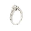 Image 6 : 14KT White Gold 1.25 ctw Diamond Ring