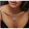 Image 2 : 14KT Yellow Gold GIA Certified 17.51 ctw Aquamarine and Diamond Necklace