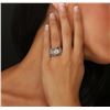 Image 1 : 18KT White Gold 4.56 ctw Diamond Ring