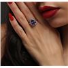 Image 4 : 14KT Yellow Gold 3.43 ctw Tanzanite and Diamond Ring