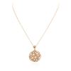 Image 3 : 14KT Rose Gold 2.09 ctw Diamond Pendant With Chain