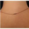 Image 5 : 14KT Rose Gold 2.09 ctw Diamond Pendant With Chain