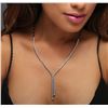 Image 2 : 14KT White Gold 2.70 ctw Diamond Necklace