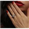 Image 5 : 14KT White Gold 1.32 ctw Diamond Ring