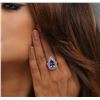 Image 1 : 14KT Yellow Gold 3.38 ctw Tanzanite and Diamond Ring