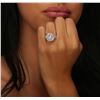Image 2 : 18KT White Gold 2.41 ctw Diamond Ring