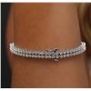 Image 6 : 14KT White Gold 3.10 ctw Diamond Bracelet