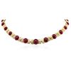 Image 4 : 18KT Yellow Gold 47.33 ctw Ruby and Diamond Suite