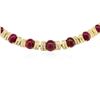 Image 7 : 18KT Yellow Gold 47.33 ctw Ruby and Diamond Suite