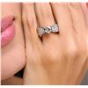 Image 2 : 14KT White Gold 2.80 ctw Diamond Ring