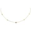 Image 3 : 14KT Yellow Gold 1.57 ctw Diamond Necklace