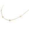 Image 7 : 14KT Yellow Gold 1.57 ctw Diamond Necklace