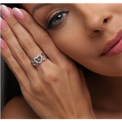 14KT White Gold 0.17 ctw Diamond Ring