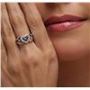 Image 2 : 14KT White Gold 0.17 ctw Diamond Ring