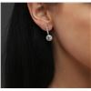 Image 5 : 14KT White Gold 1.55 ctw Diamond Earrings