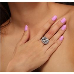 14KT White Gold 2.75 ctw Diamond Ring