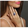 Image 5 : 18KT White Gold 10.19 ctw Tanzanite and Diamond Ring