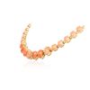 Image 6 : 14KT Yellow Gold 75.33 ctw Coral and Diamond Necklace