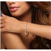Image 5 : 14KT White Gold 2.52 ctw Diamond Bangle Bracelet