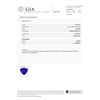 Image 8 : 14KT Yellow Gold 21.69 ctw GIA Cert Tanzanite and Diamond Ring