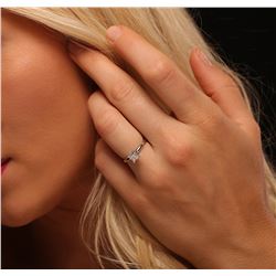 14KT White Gold 0.75 ctw Diamond Ring