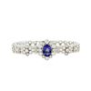 Image 3 : 14KT White Gold 5.10 ctw Tanzanite and Diamond Bracelet