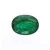 Image 1 : 7.14 ct. One Oval Cut Natural Emerald