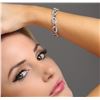 Image 1 : 14KT White Gold 2.16 ctw Diamond Bracelet
