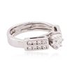 Image 4 : 14KT White Gold 0.75 ctw Diamond Ring