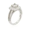 Image 6 : 18KT White Gold 1.99 ctw Diamond Ring