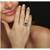 Image 5 : 14KT White Gold 5.38 ctw Tanzanite and Diamond Ring
