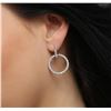 Image 1 : 14KT White Gold 2.00 ctw Diamond Earrings
