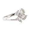 Image 4 : 18KT White Gold 0.20 ctw Diamond Ring