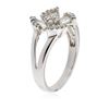 Image 6 : 18KT White Gold 0.20 ctw Diamond Ring