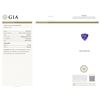 Image 9 : 14KT White Gold GIA Certified 18.78 ctw Tanzanite and Diamond Ring