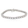 Image 3 : 14KT White Gold 5.49 ctw Diamond Tennis Bracelet